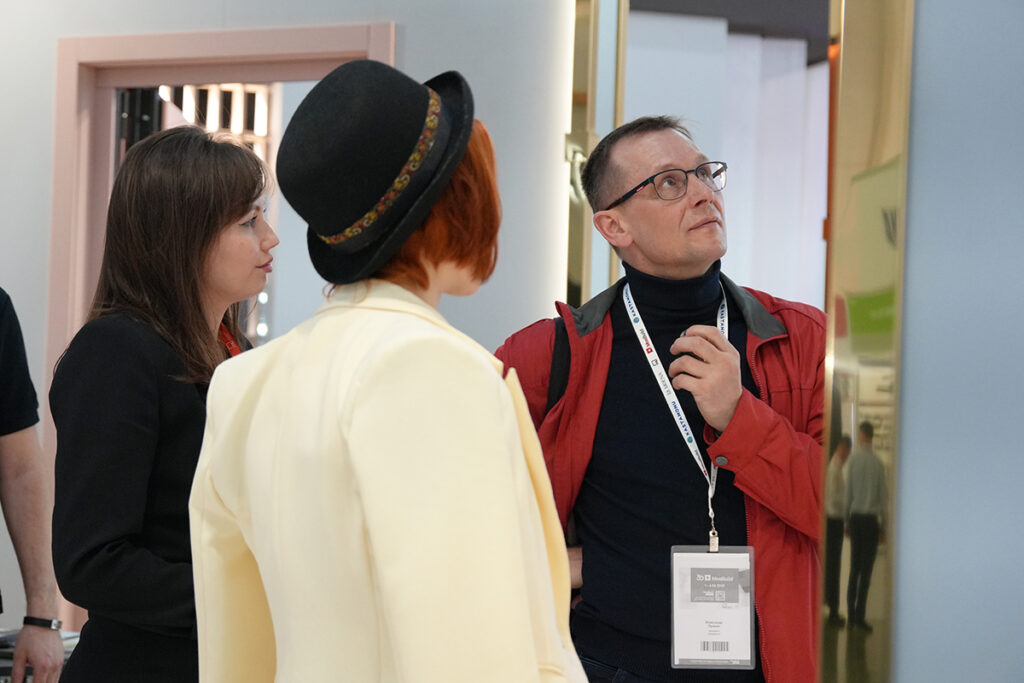 Участие в международной выставке MosBuild2025 в Москве